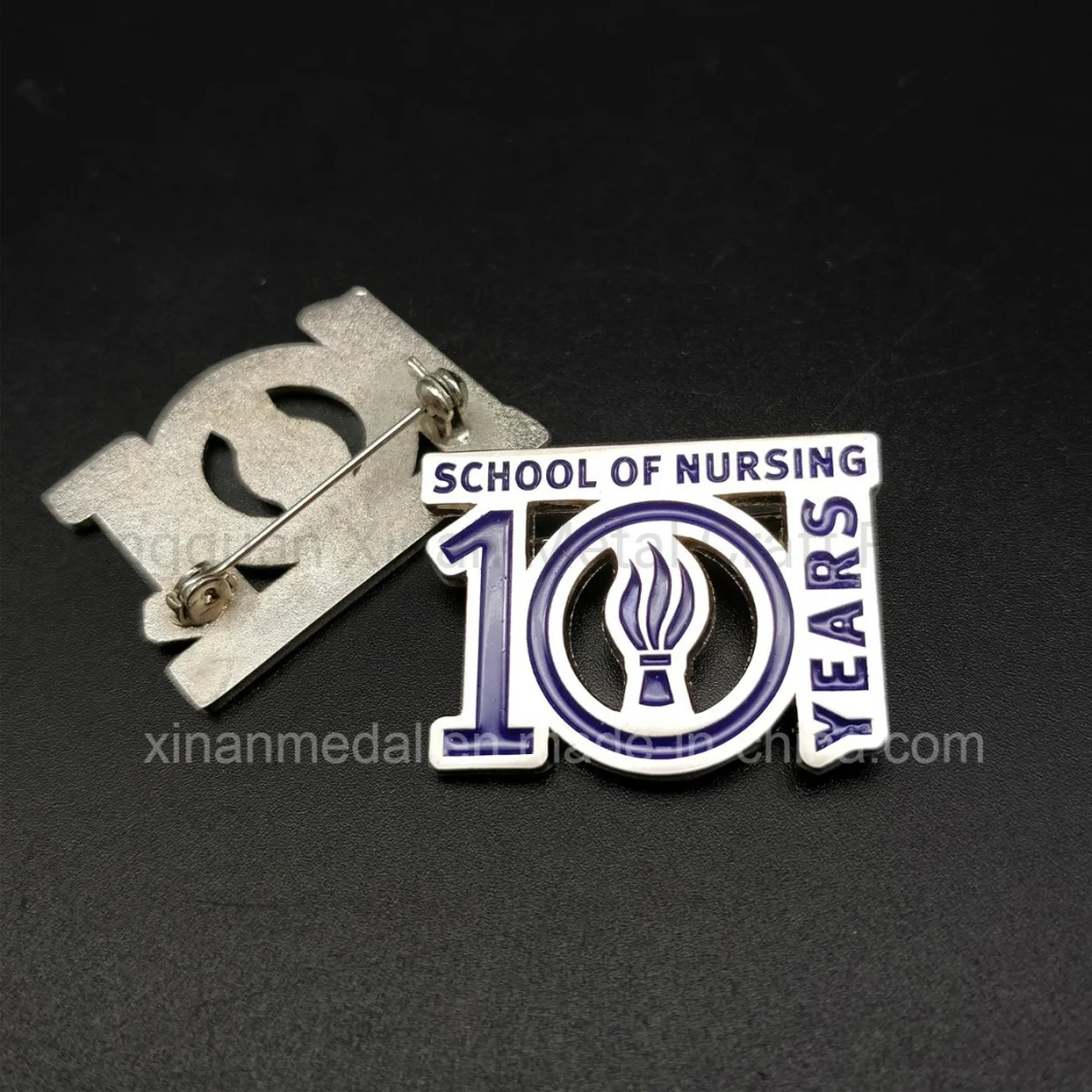 Zinc Alloy Custom Metal Soft Enamel Police Badges Factory Price Lapel Pin